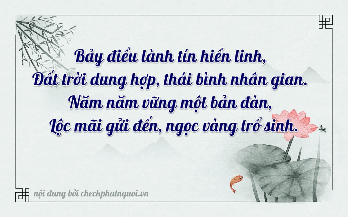 Bài thơ ý nghĩa cho <b>biển số 18C-17296</b> tại website checkphatnguoi.vn