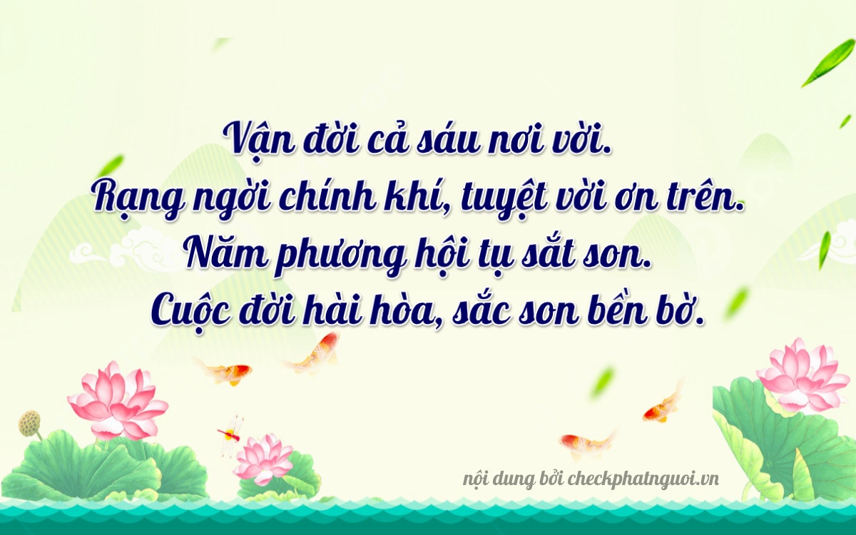 Bài thơ ý nghĩa cho <b>biển số 18E-00695</b> tại website checkphatnguoi.vn