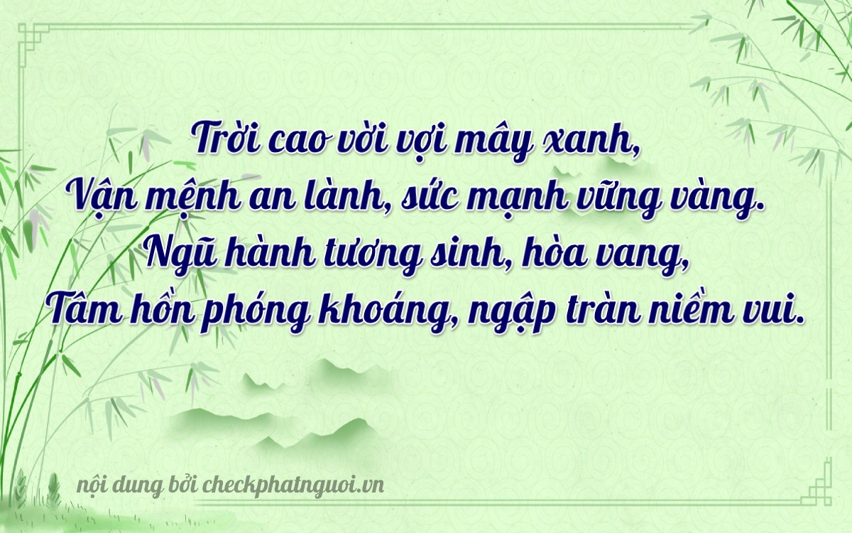 Bài thơ ý nghĩa cho <b>biển số 18E-13494</b> tại website checkphatnguoi.vn