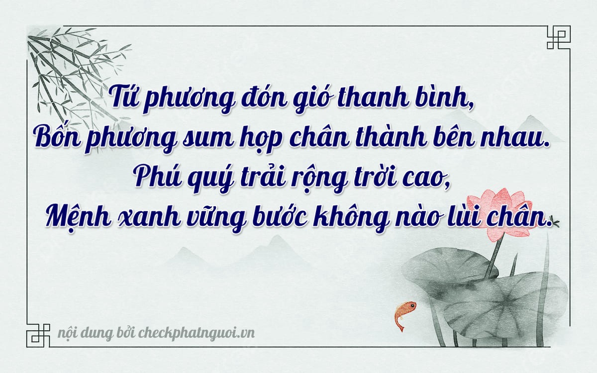 Bài thơ ý nghĩa cho <b>biển số 18F1-44482</b> tại website checkphatnguoi.vn