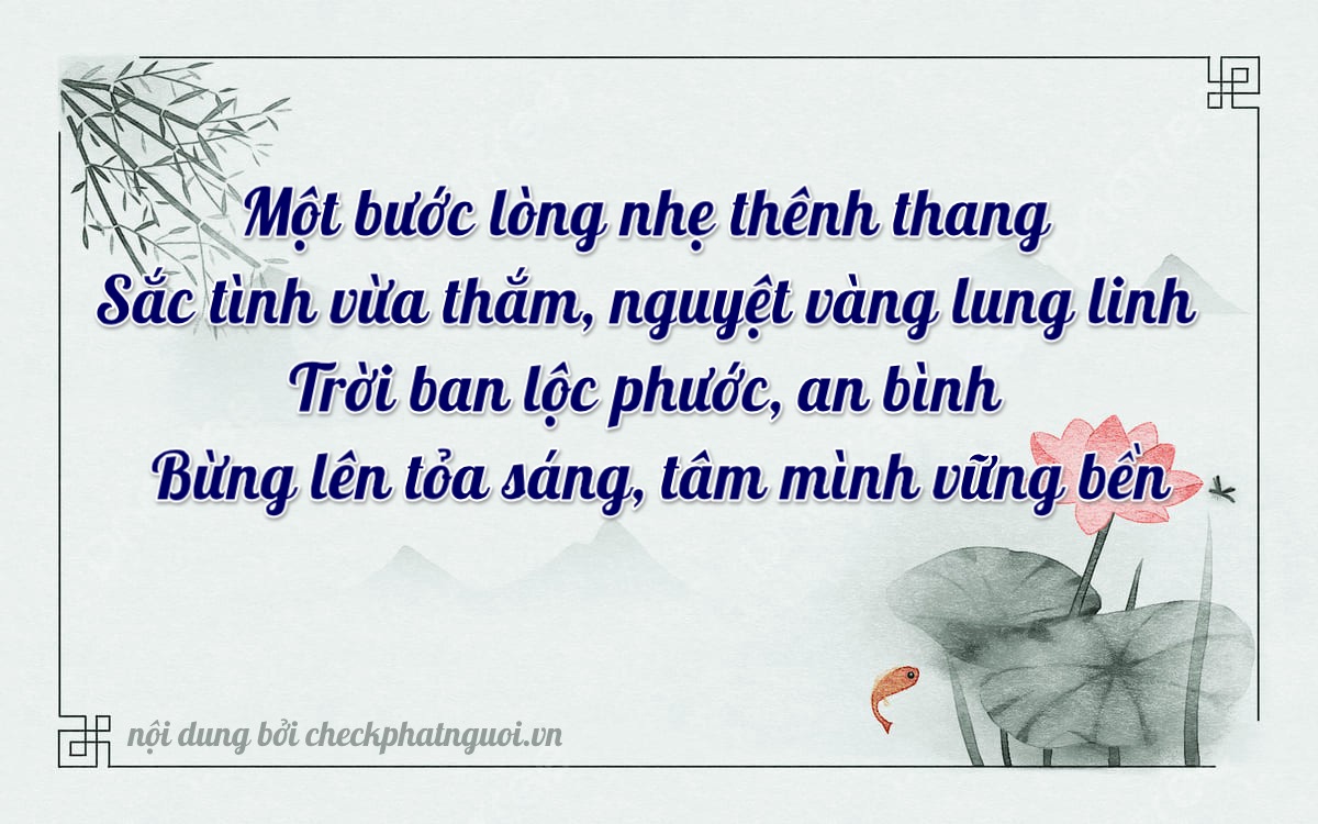 Bài thơ ý nghĩa cho <b>biển số 18G1-11812</b> tại website checkphatnguoi.vn