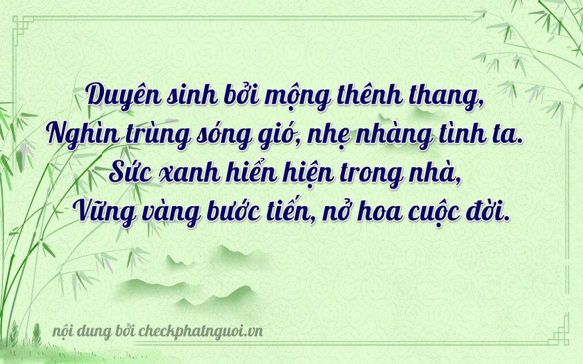 Bài thơ ý nghĩa cho <b>biển số 18GA-12483</b> tại website checkphatnguoi.vn
