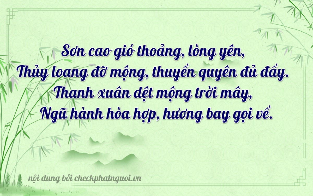 Bài thơ ý nghĩa cho <b>biển số 18H-03153</b> tại website checkphatnguoi.vn