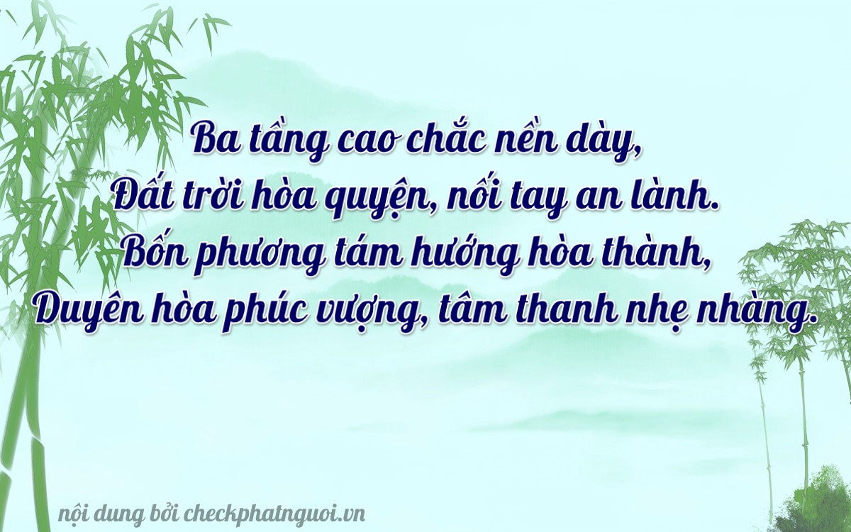Bài thơ ý nghĩa cho <b>biển số 18HA-13609</b> tại website checkphatnguoi.vn