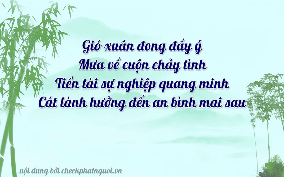 Bài thơ ý nghĩa cho <b>biển số 18KA-02242</b> tại website checkphatnguoi.vn