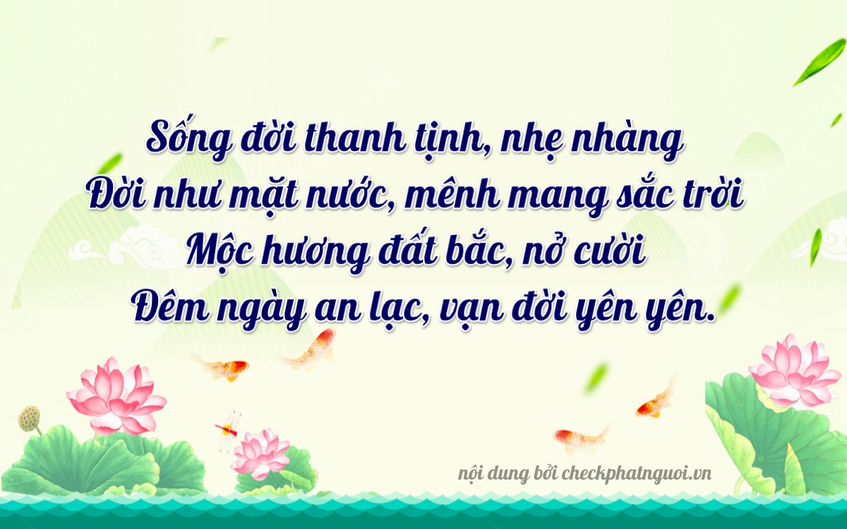 Bài thơ ý nghĩa cho <b>biển số 18S-9836</b> tại website checkphatnguoi.vn