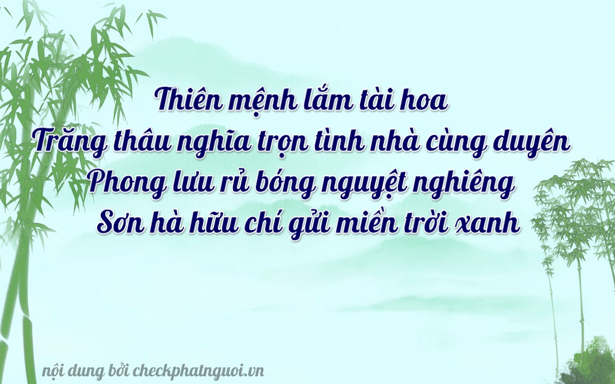 Bài thơ ý nghĩa cho <b>biển số 19831</b> tại website checkphatnguoi.vn