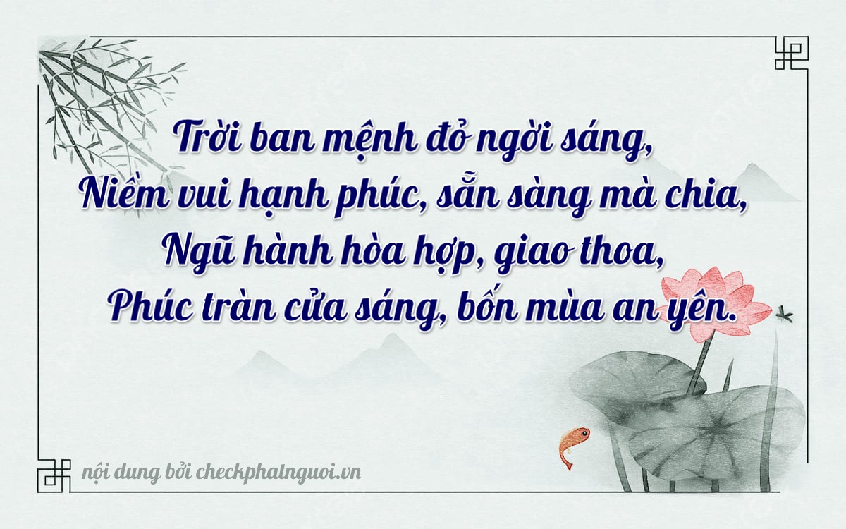Bài thơ ý nghĩa cho <b>biển số 19A-39992</b> tại website checkphatnguoi.vn