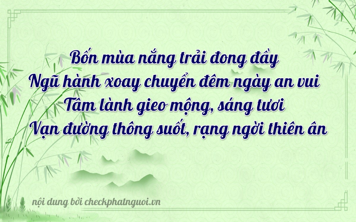 Bài thơ ý nghĩa cho <b>biển số 19A-48201</b> tại website checkphatnguoi.vn