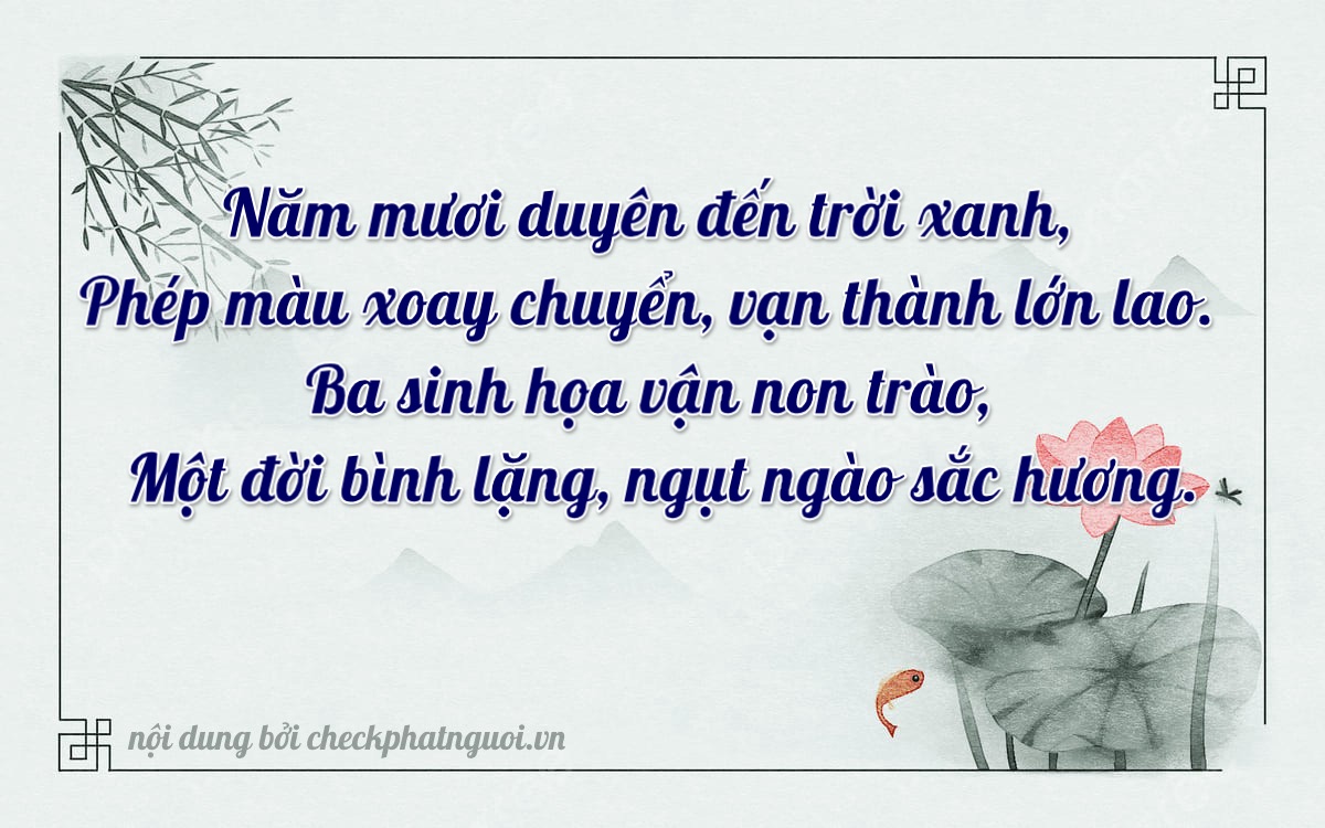 Bài thơ ý nghĩa cho <b>biển số 19A-53317</b> tại website checkphatnguoi.vn