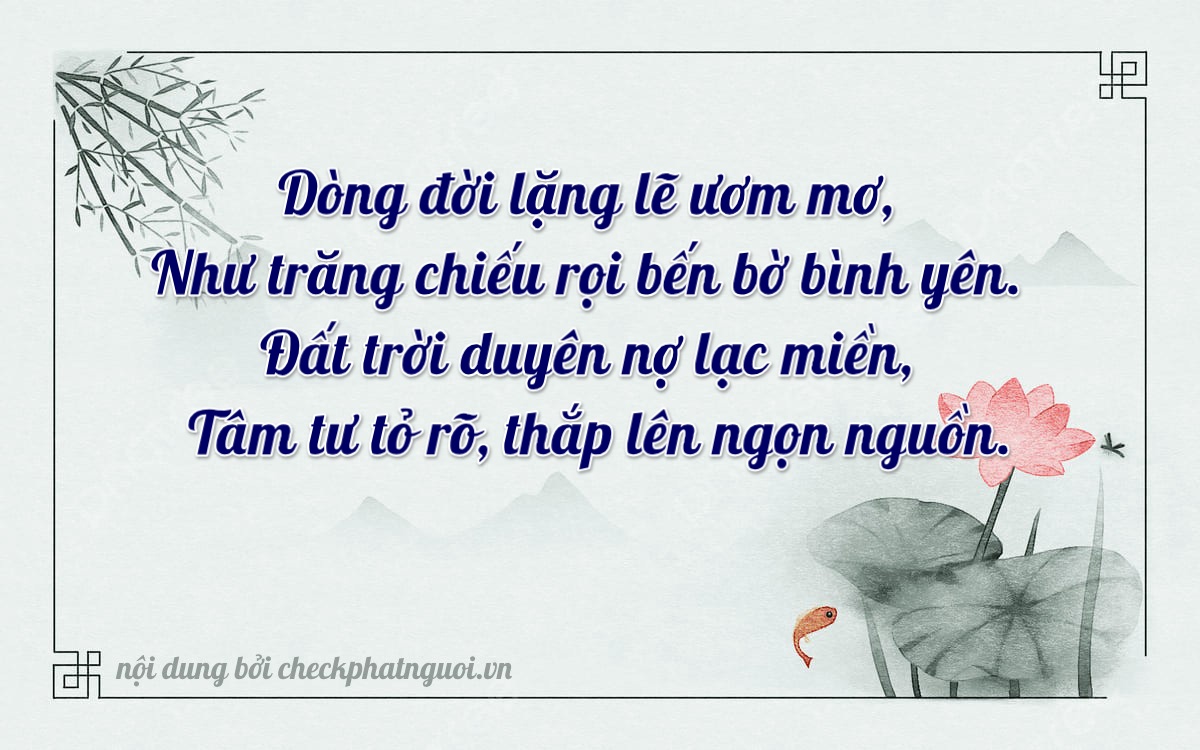 Bài thơ ý nghĩa cho <b>biển số 19A-60023</b> tại website checkphatnguoi.vn