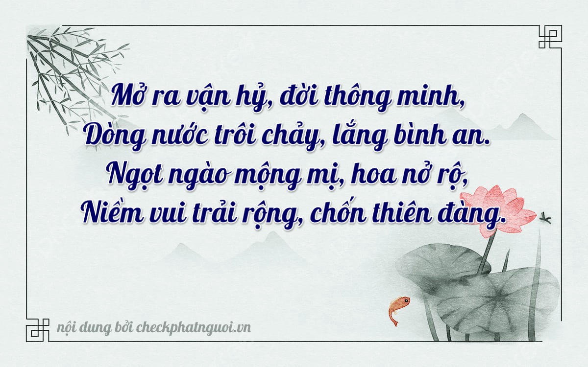 Bài thơ ý nghĩa cho <b>biển số 19AH-08801</b> tại website checkphatnguoi.vn