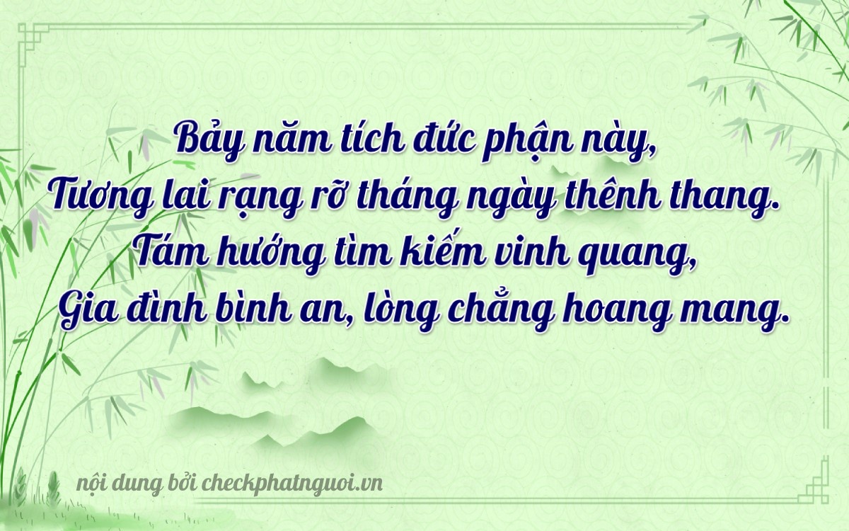Bài thơ ý nghĩa cho <b>biển số 19P1-17866</b> tại website checkphatnguoi.vn