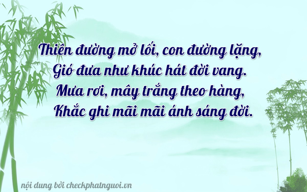 Bài thơ ý nghĩa cho <b>biển số 19P1-23391</b> tại website checkphatnguoi.vn