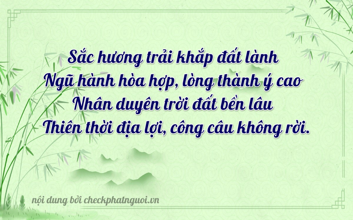 Bài thơ ý nghĩa cho <b>biển số 20A-30062</b> tại website checkphatnguoi.vn