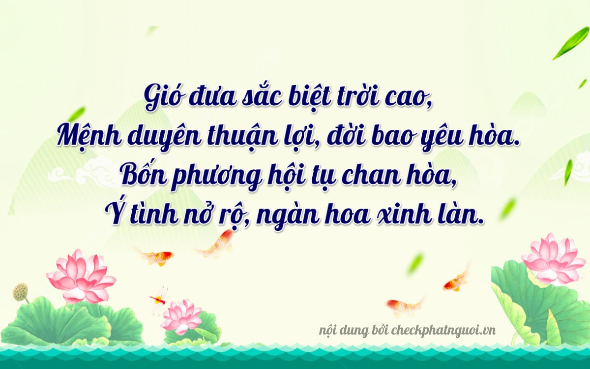Bài thơ ý nghĩa cho <b>biển số 20A-43948</b> tại website checkphatnguoi.vn