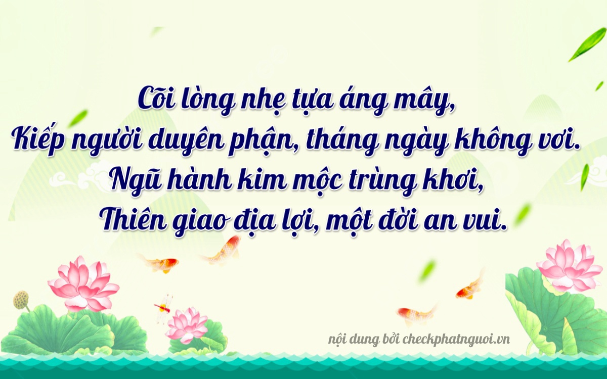 Bài thơ ý nghĩa cho <b>biển số 20A-70029</b> tại website checkphatnguoi.vn