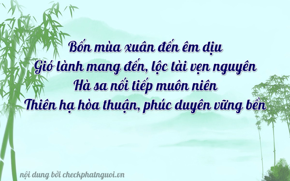 Bài thơ ý nghĩa cho <b>biển số 20A-76454</b> tại website checkphatnguoi.vn