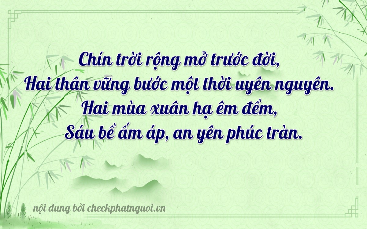 Bài thơ ý nghĩa cho <b>biển số 20A-92266</b> tại website checkphatnguoi.vn