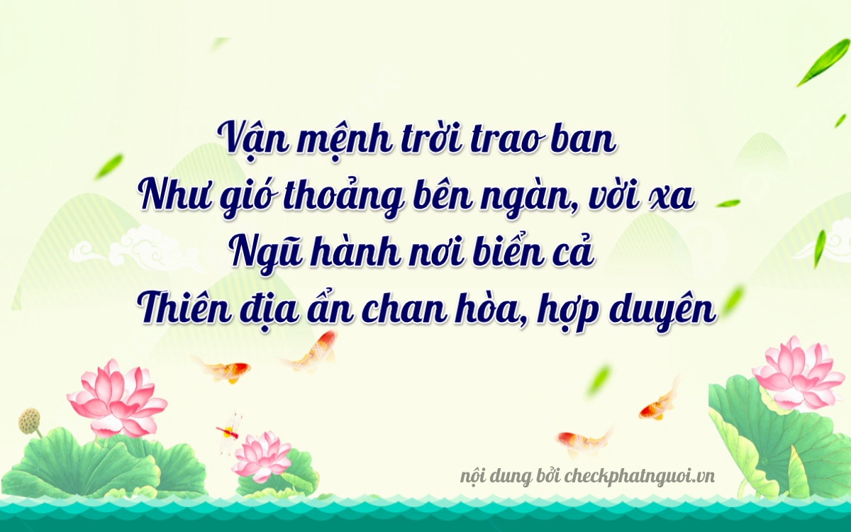 Bài thơ ý nghĩa cho <b>biển số 20AA-15522</b> tại website checkphatnguoi.vn