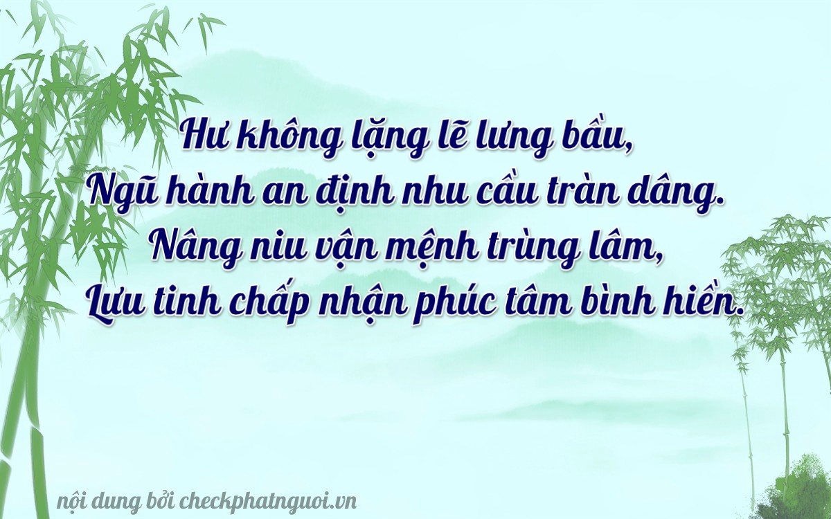 Bài thơ ý nghĩa cho <b>biển số 20AE-07266</b> tại website checkphatnguoi.vn
