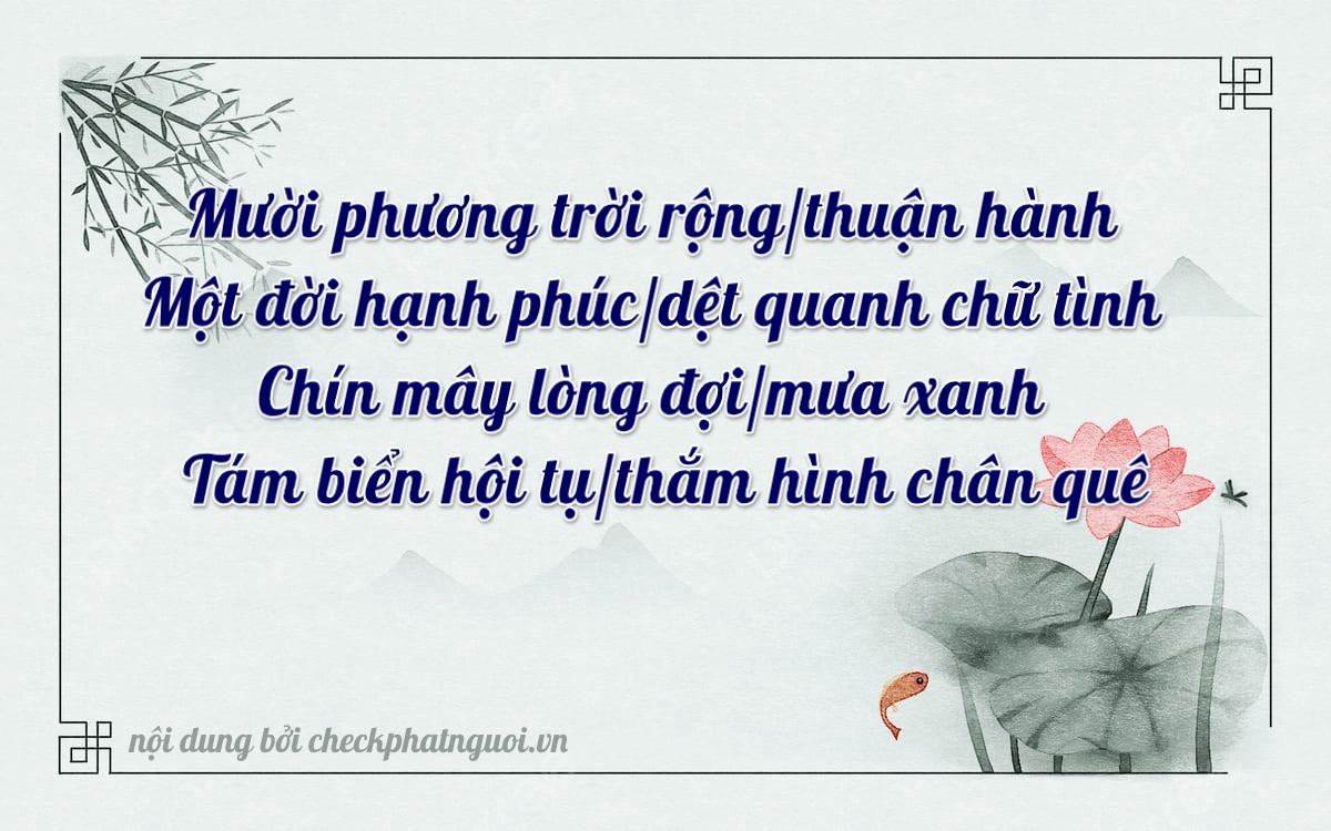 Bài thơ ý nghĩa cho <b>biển số 20B2-11988</b> tại website checkphatnguoi.vn