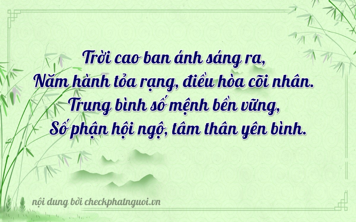 Bài thơ ý nghĩa cho <b>biển số 20B-52188</b> tại website checkphatnguoi.vn