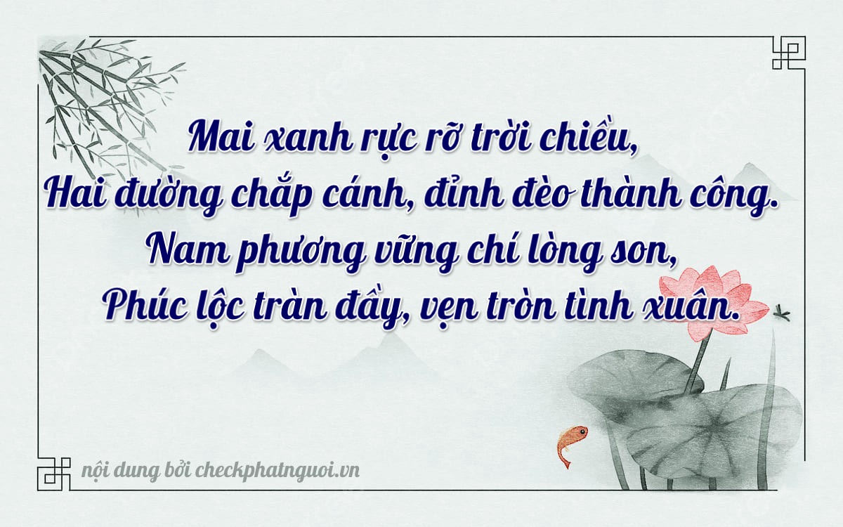 Bài thơ ý nghĩa cho <b>biển số 20C-22518</b> tại website checkphatnguoi.vn