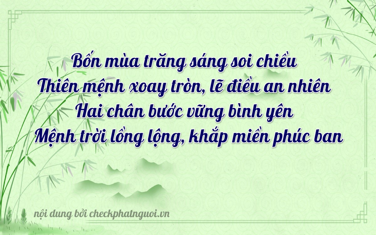 Bài thơ ý nghĩa cho <b>biển số 20F1-40253</b> tại website checkphatnguoi.vn