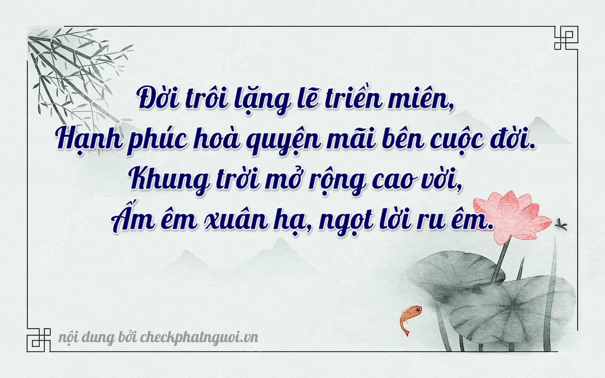 Bài thơ ý nghĩa cho <b>biển số 20L-20999</b> tại website checkphatnguoi.vn