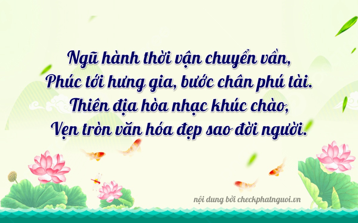 Bài thơ ý nghĩa cho <b>biển số 21391</b> tại website checkphatnguoi.vn