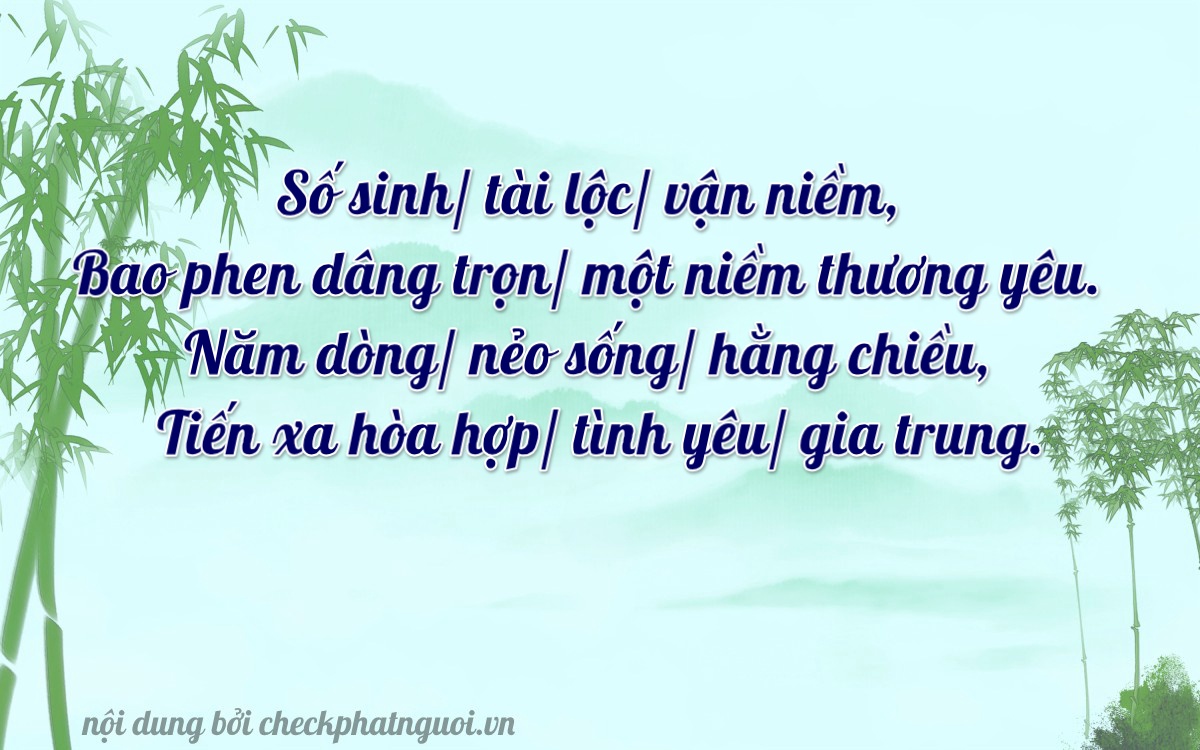 Bài thơ ý nghĩa cho <b>biển số 21A-15481</b> tại website checkphatnguoi.vn