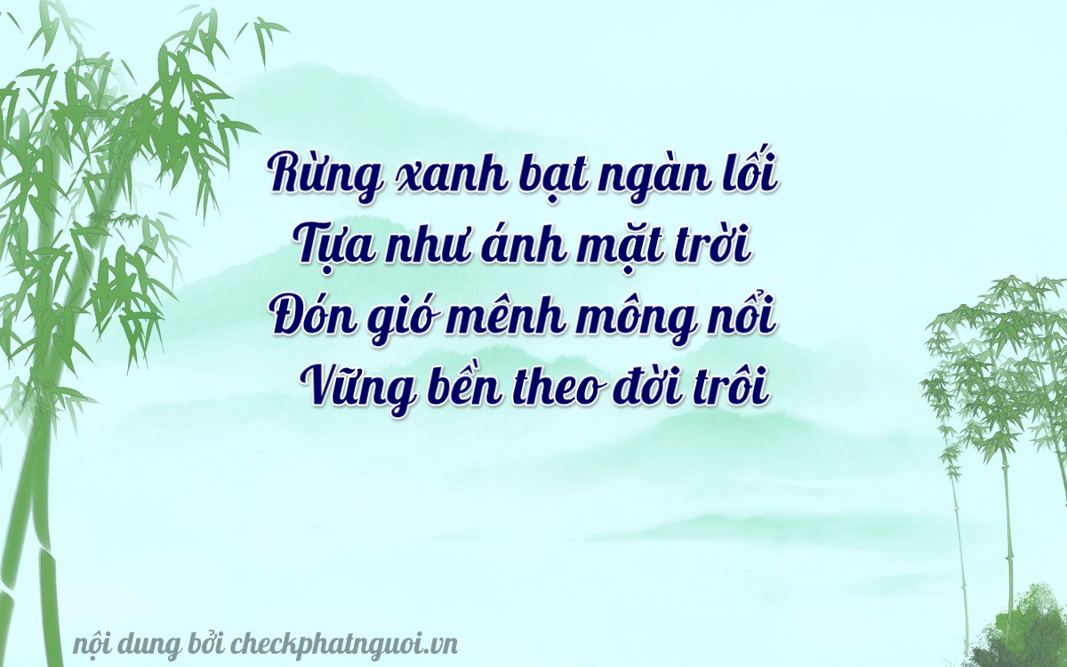 Bài thơ ý nghĩa cho <b>biển số 21A-18443</b> tại website checkphatnguoi.vn