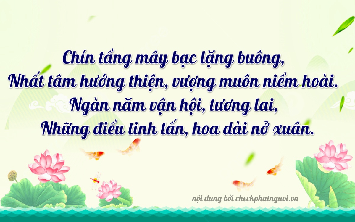 Bài thơ ý nghĩa cho <b>biển số 21A-19150</b> tại website checkphatnguoi.vn