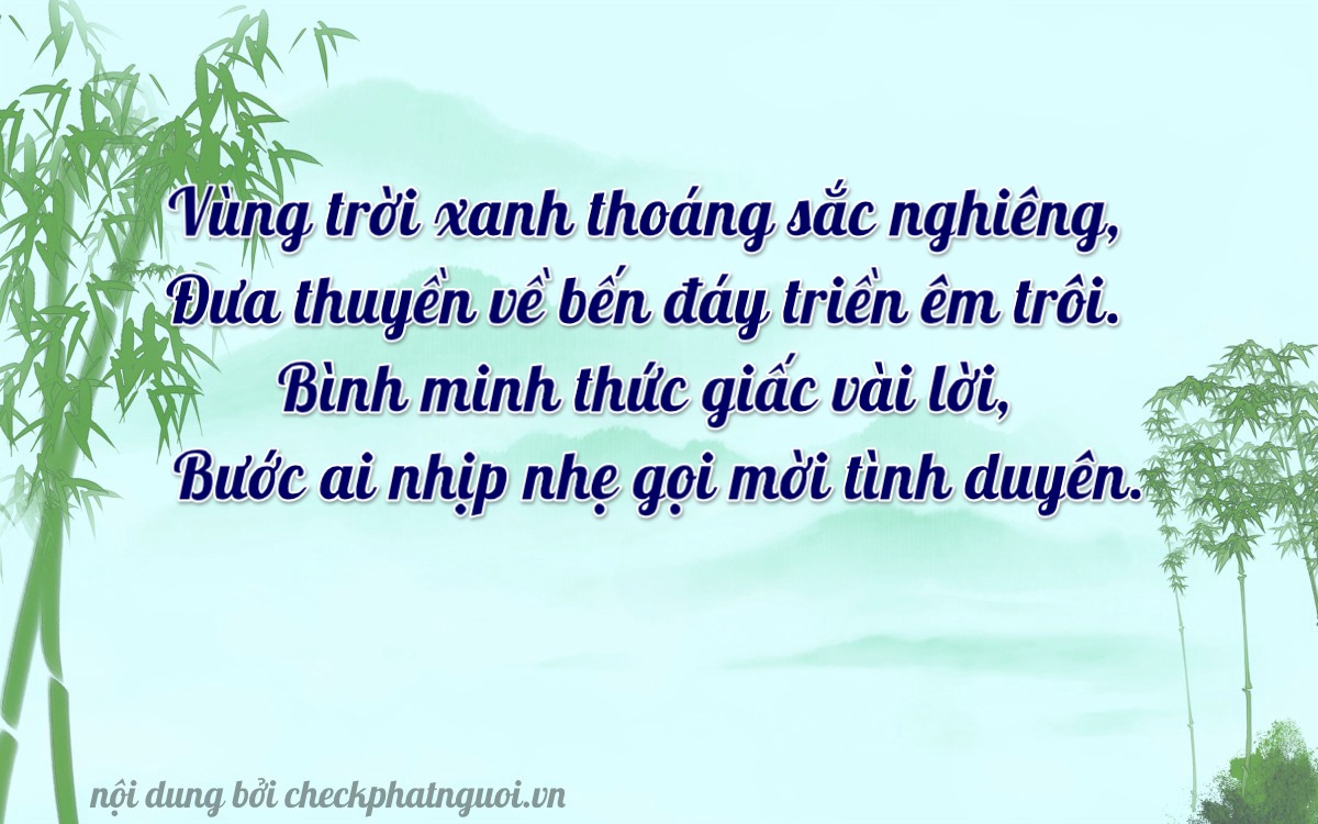 Bài thơ ý nghĩa cho <b>biển số 21A-19474</b> tại website checkphatnguoi.vn