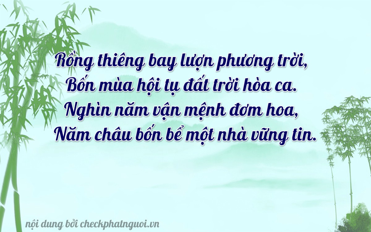 Bài thơ ý nghĩa cho <b>biển số 21B1-99405</b> tại website checkphatnguoi.vn