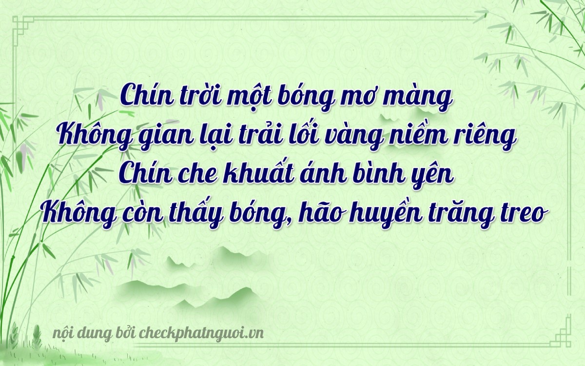 Bài thơ ý nghĩa cho <b>biển số 21BA-09090</b> tại website checkphatnguoi.vn