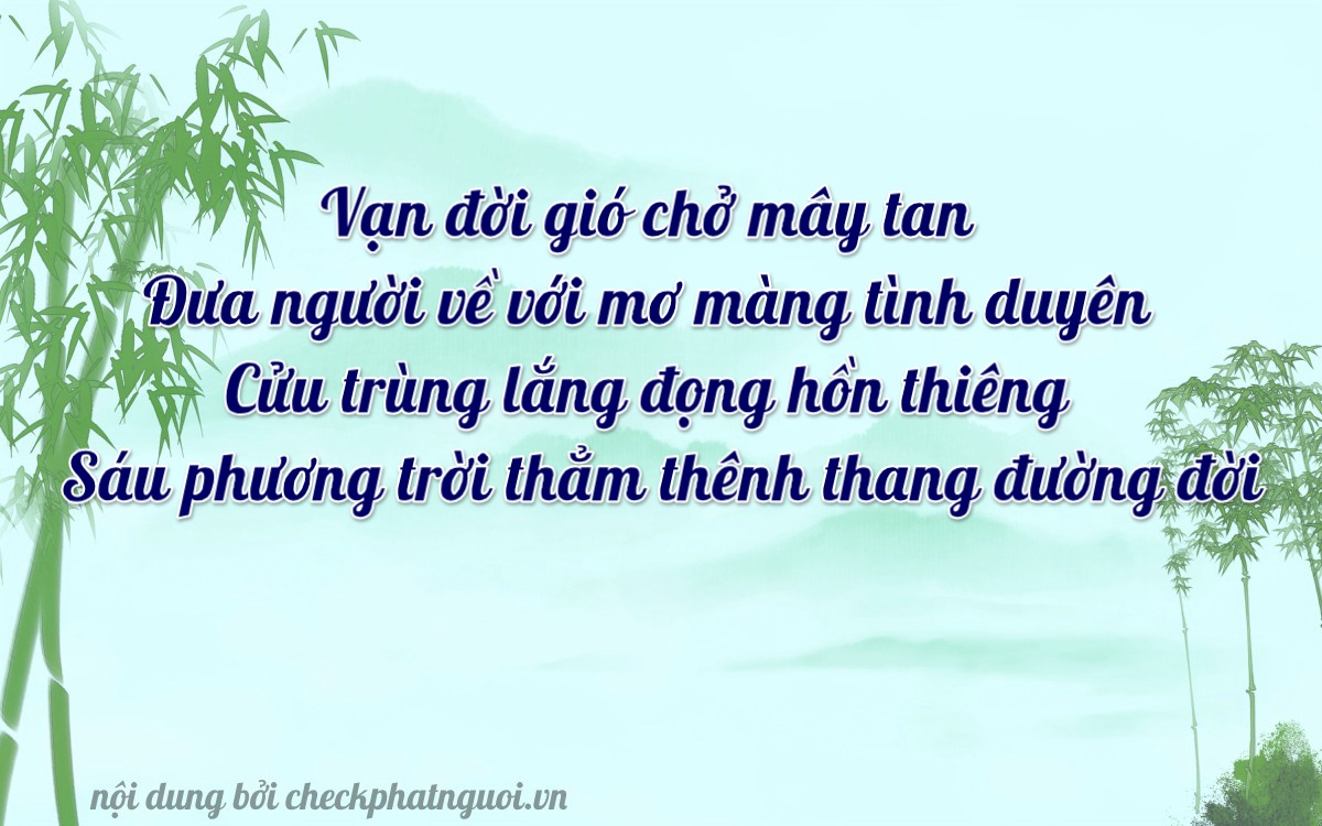 Bài thơ ý nghĩa cho <b>biển số 21C-08917</b> tại website checkphatnguoi.vn
