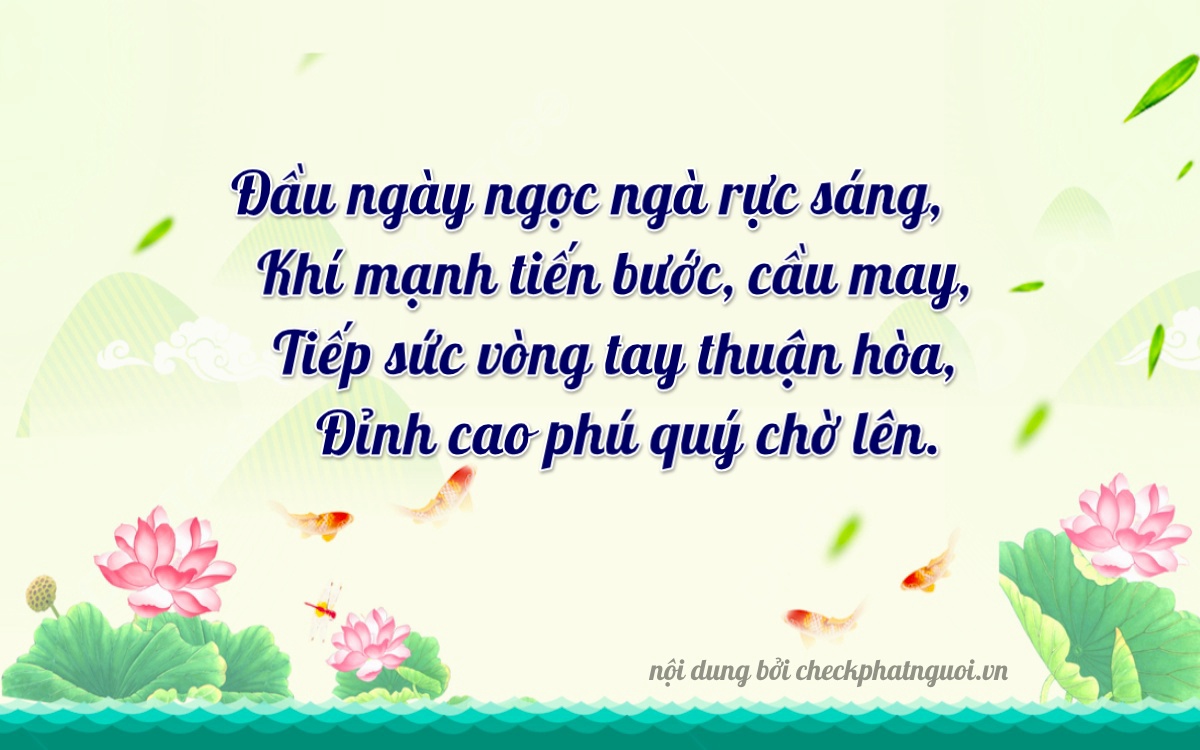 Bài thơ ý nghĩa cho <b>biển số 21C1-24659</b> tại website checkphatnguoi.vn