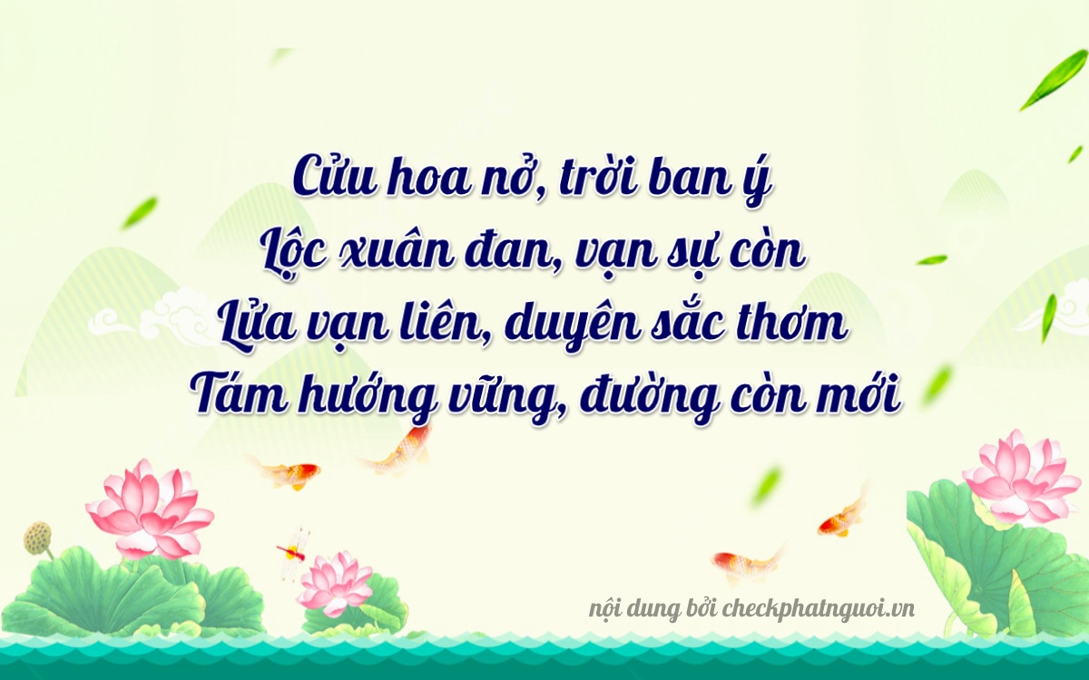 Bài thơ ý nghĩa cho <b>biển số 21CA-09687</b> tại website checkphatnguoi.vn