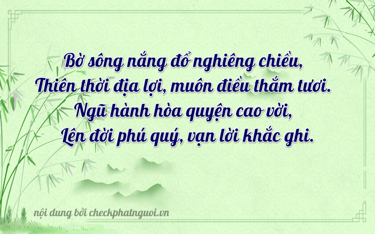 Bài thơ ý nghĩa cho <b>biển số 21E-10952</b> tại website checkphatnguoi.vn