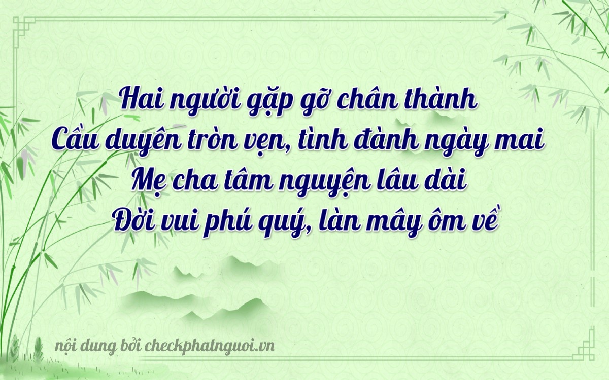 Bài thơ ý nghĩa cho <b>biển số 21GA-23752</b> tại website checkphatnguoi.vn
