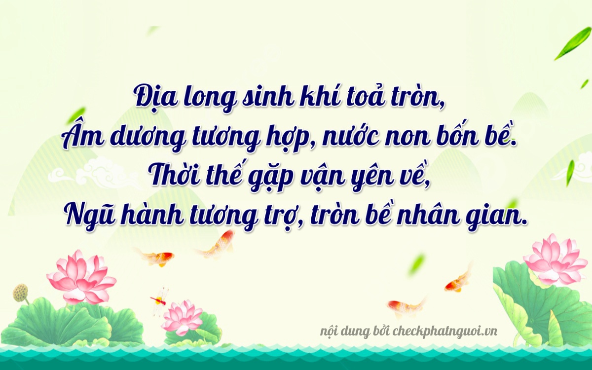 Bài thơ ý nghĩa cho <b>biển số 22097</b> tại website checkphatnguoi.vn