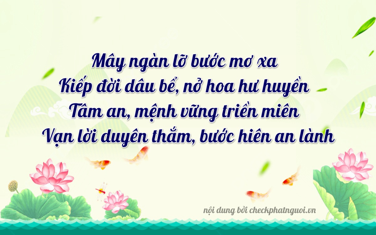 Bài thơ ý nghĩa cho <b>biển số 22A-08575</b> tại website checkphatnguoi.vn