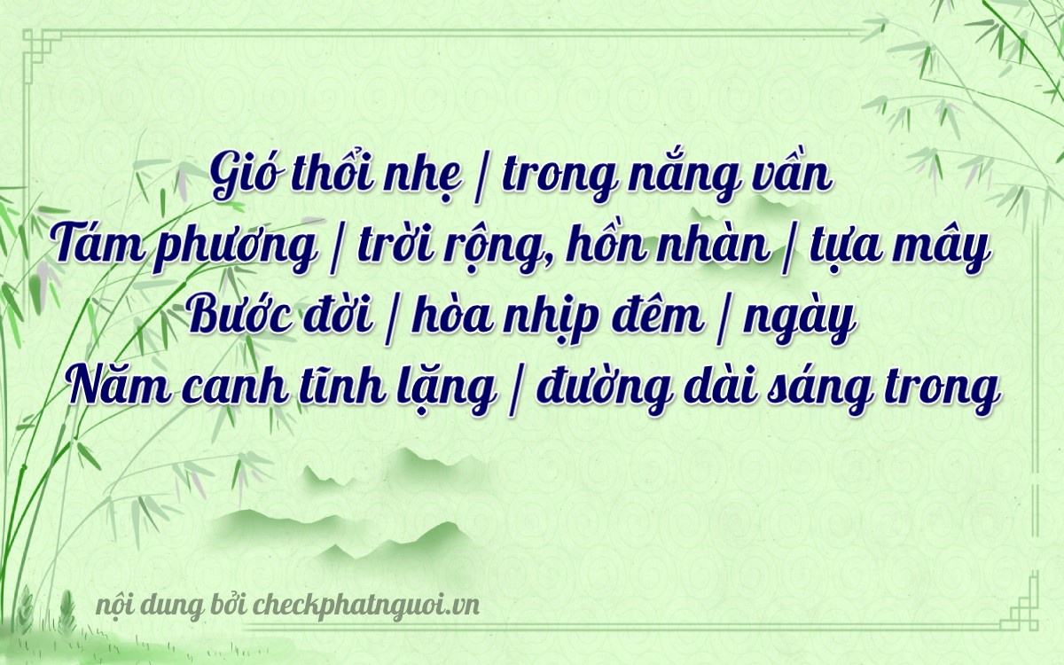 Bài thơ ý nghĩa cho <b>biển số 22A-18528</b> tại website checkphatnguoi.vn