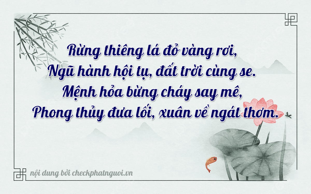 Bài thơ ý nghĩa cho <b>biển số 22A-21453</b> tại website checkphatnguoi.vn