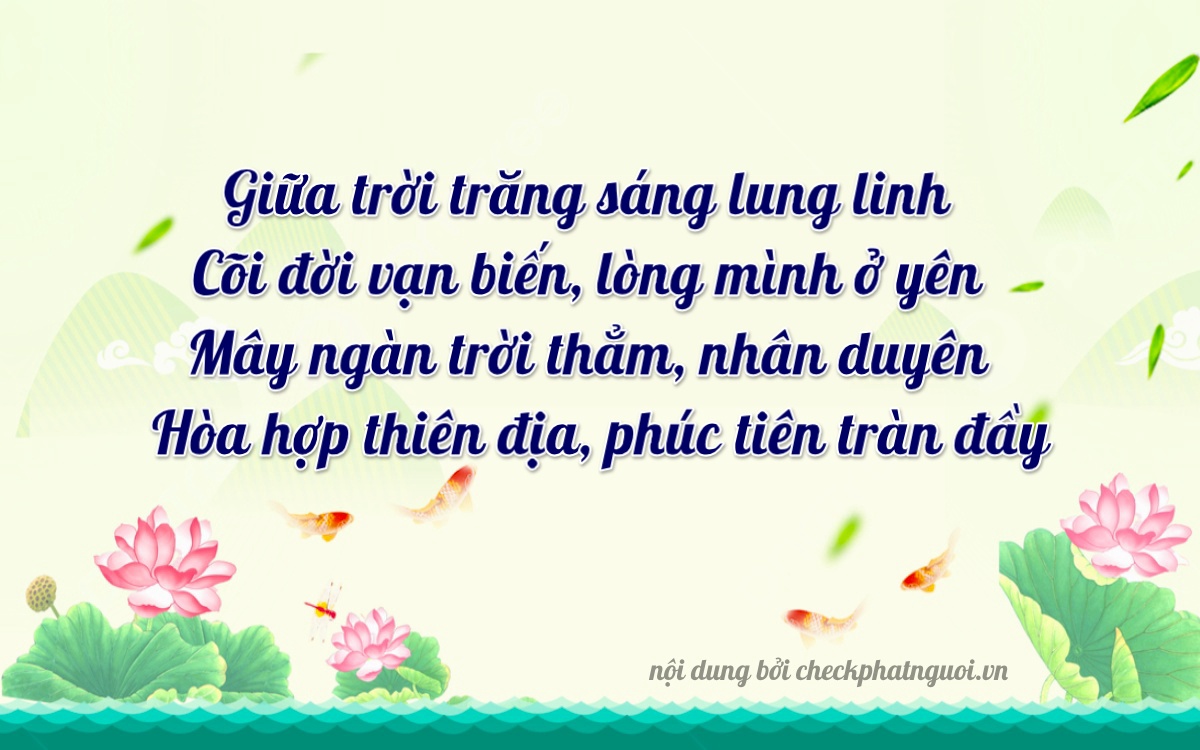 Bài thơ ý nghĩa cho <b>biển số 22B1-86266</b> tại website checkphatnguoi.vn