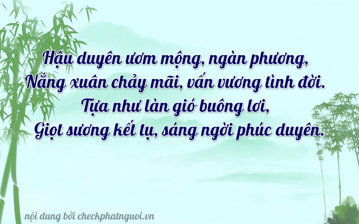 Bài thơ ý nghĩa cho <b>biển số 22B2-05677</b> tại website checkphatnguoi.vn