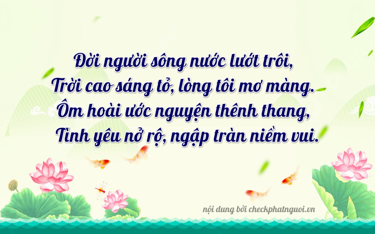 Bài thơ ý nghĩa cho <b>biển số 22Y1-32019</b> tại website checkphatnguoi.vn