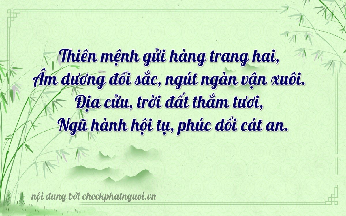 Bài thơ ý nghĩa cho <b>biển số 23223</b> tại website checkphatnguoi.vn
